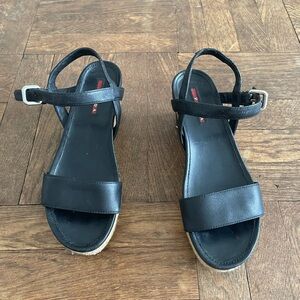 Prada platform sandals